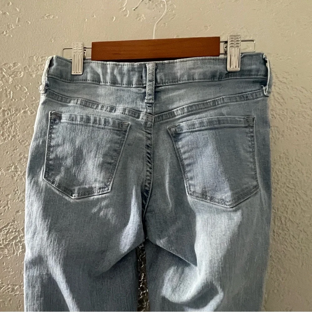 GAP Denim Girl's Light Wash Blue‎ Stretch Super Skinny Jeans Size 10